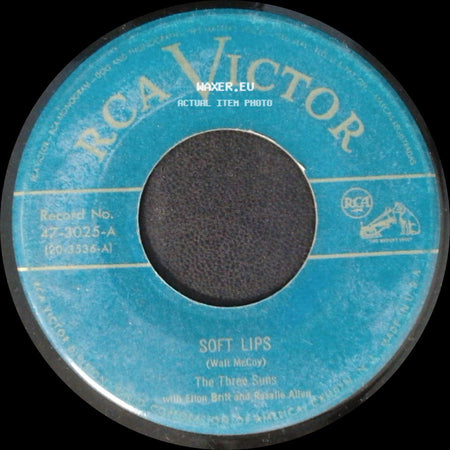 The Three Suns - Give Me Some Sugar, Sugar Baby / Soft Lips side B