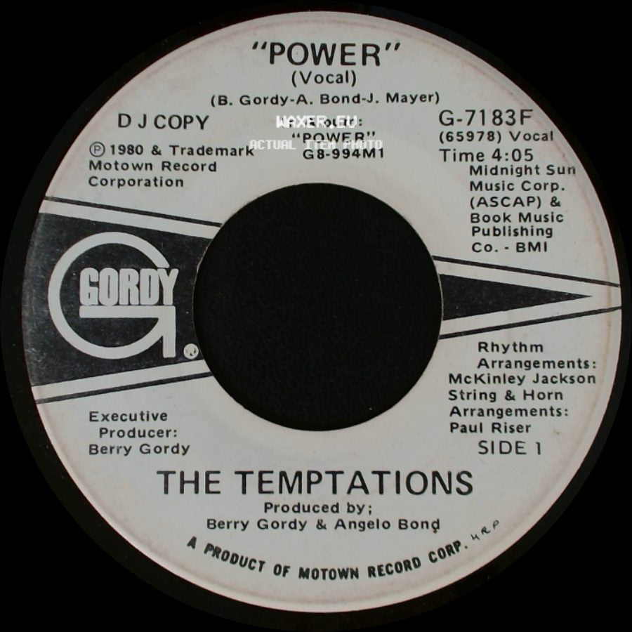 The Temptations - Power / Power side B
