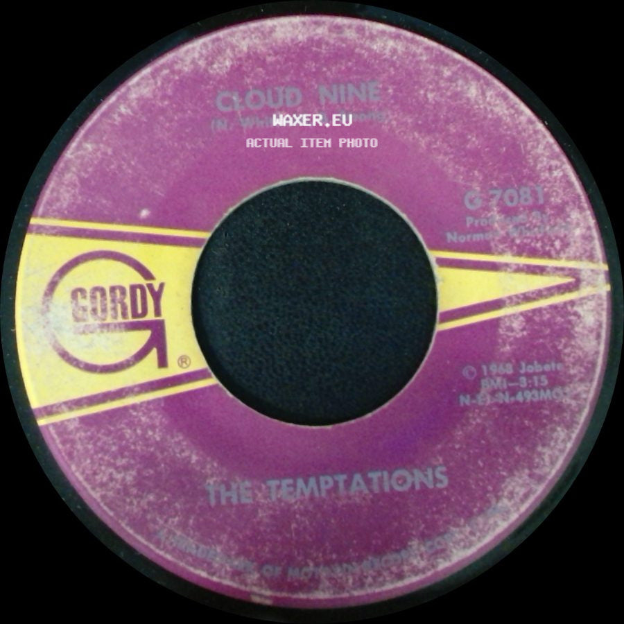 The Temptations - Cloud Nine / Why Did She Have To Love Me side A