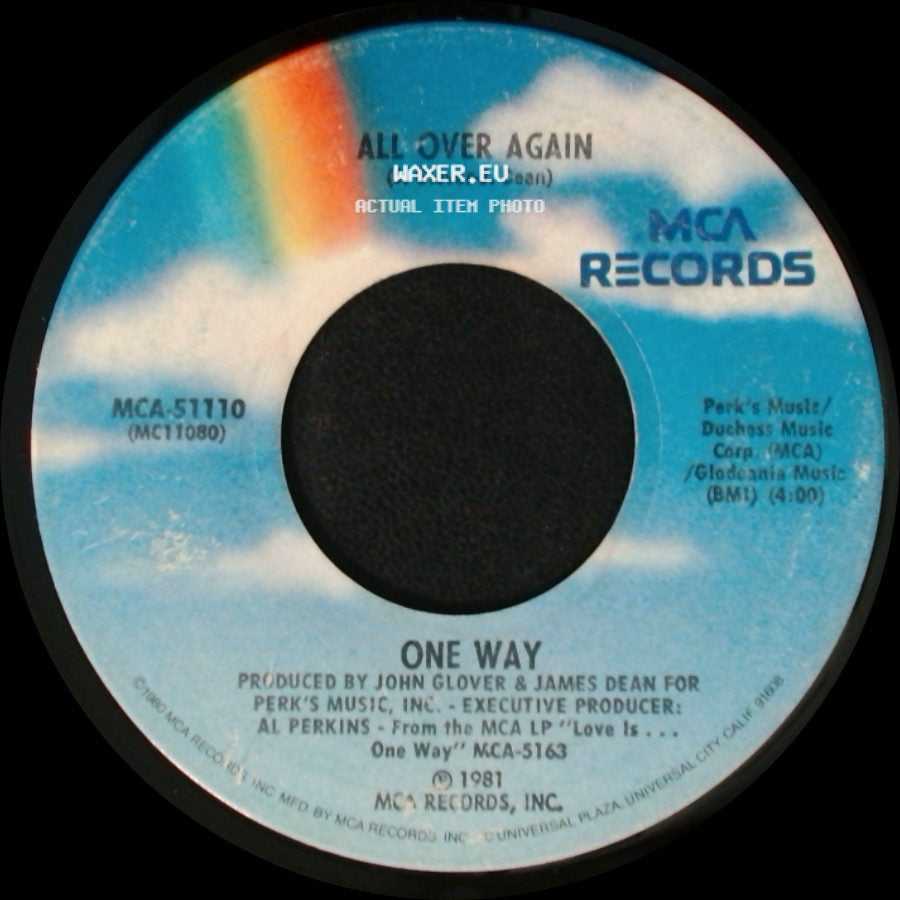 One Way - All Over Again / Push side A