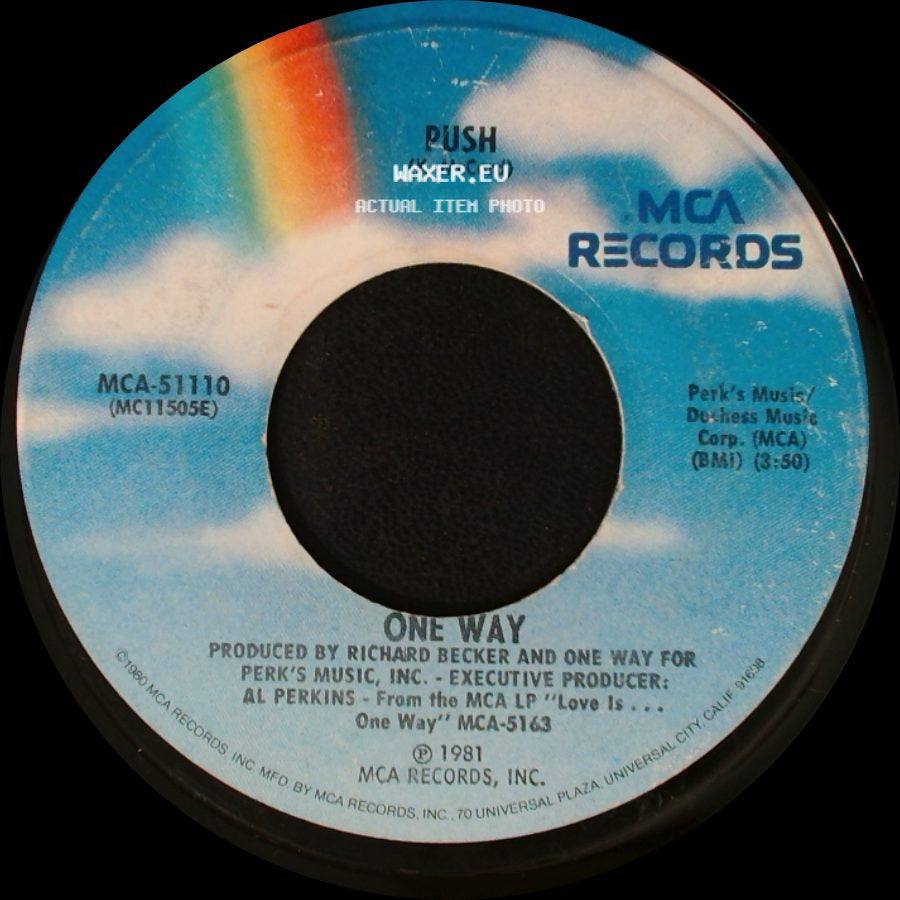 One Way - All Over Again / Push side B