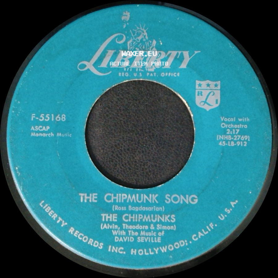David Seville / The Chipmunks - Almost Good / The Chipmunk Song side B