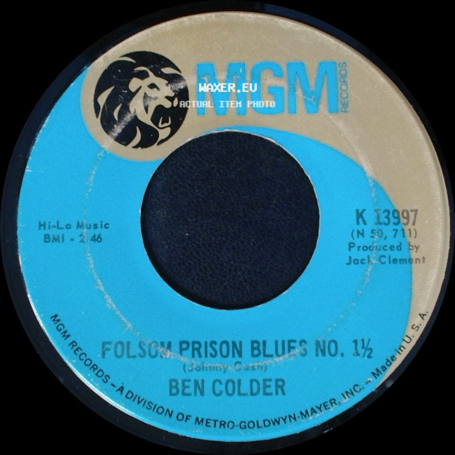 Ben Colder - Folsom Prison Blues No. 1½ / Harper Valley P.T.A. (Later That Same Day) side A