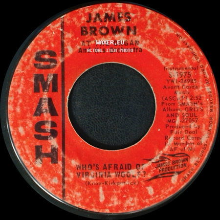 James Brown At The Organ And His Orchestra - Devil's Hideaway / Who's Afraid Of Virginia Woolf? side B