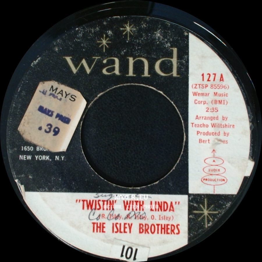 The Isley Brothers - Twistin' With Linda / You Better Come Home side A