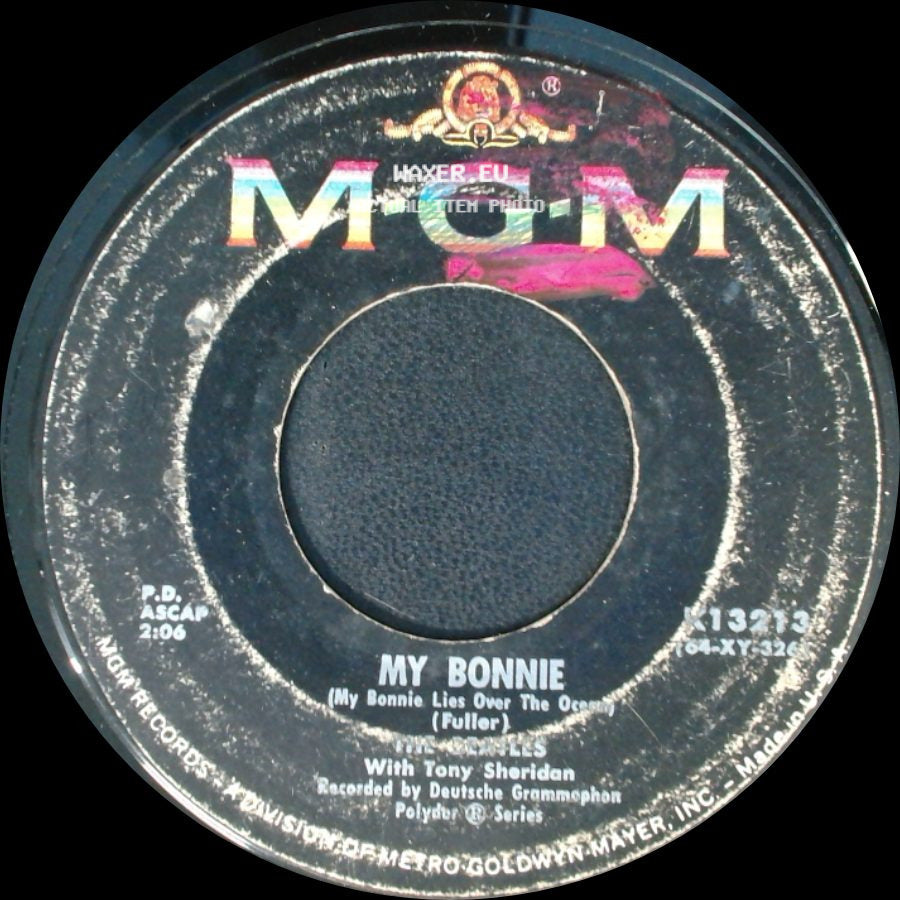 The Beatles - My Bonnie / The Saints (When The Saints Go Marching In) side A