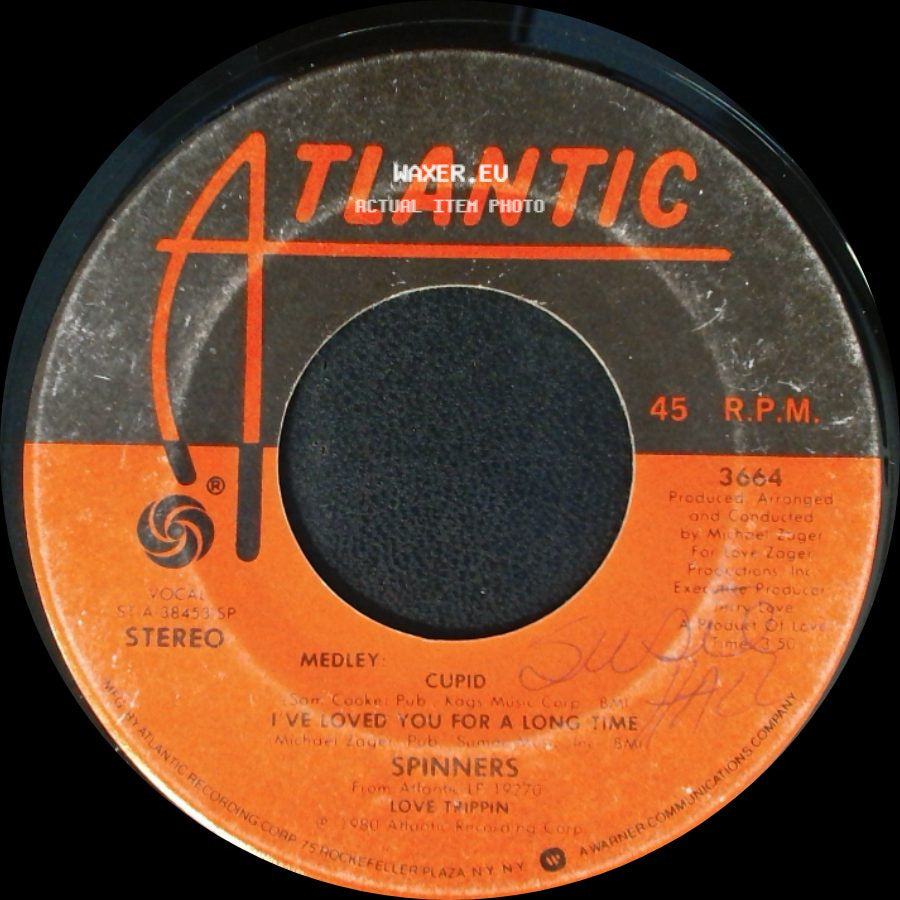 Spinners - Pipedream / Medley: Cupid / I've Loved You For A Long Time / Love Trippin side B