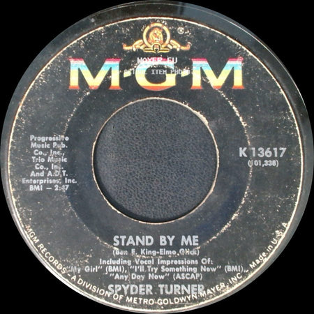 Spyder Turner - Stand By Me / You're Good Enough For Me side A