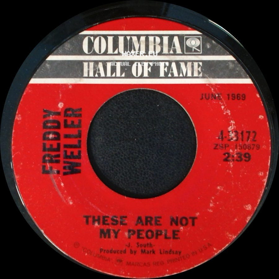 Freddy Weller - These Are Not My People / Games People Play side A