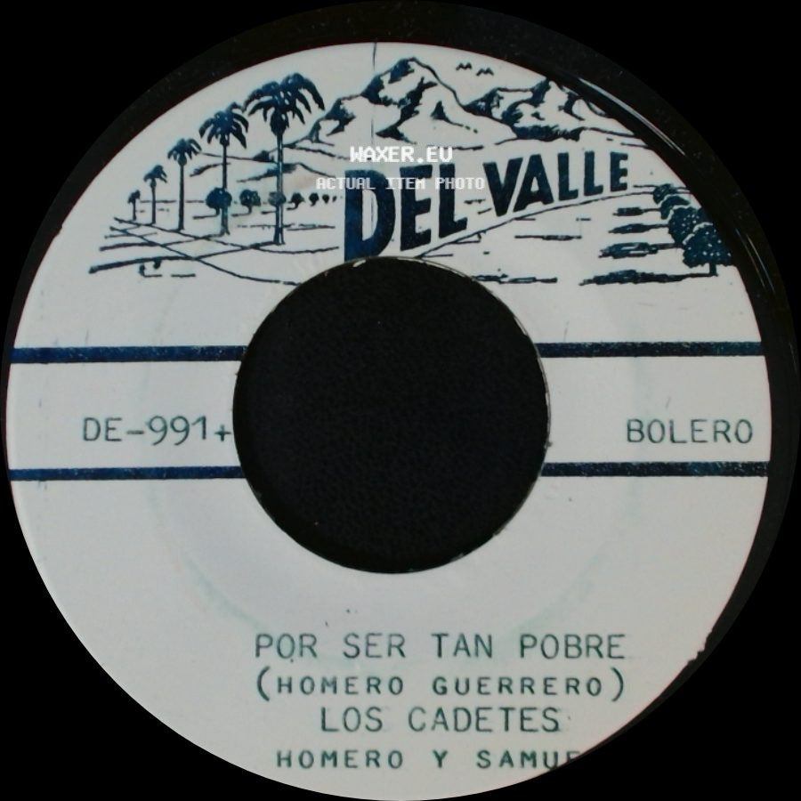 Los Cadetes - Necio Necio Morire / Por Ser Tan Pobre side B