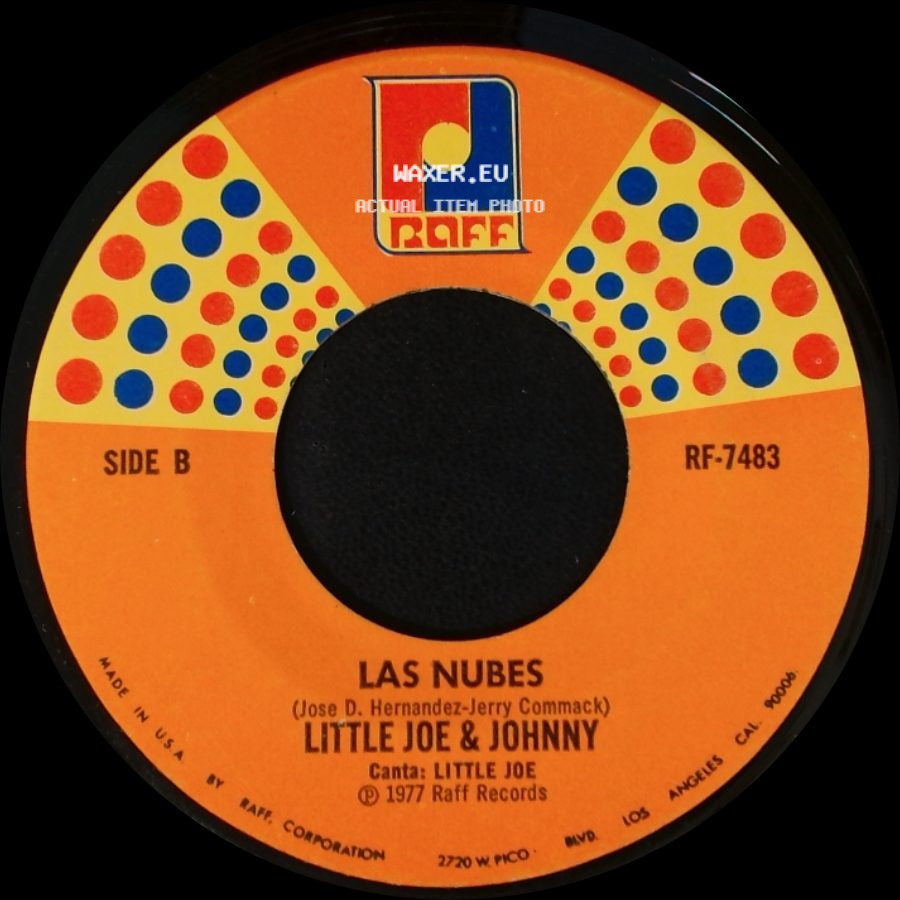 Antonio (Tony Top) / Little Joe & Johnny - Amor De Los Dos / Las Nubes side B