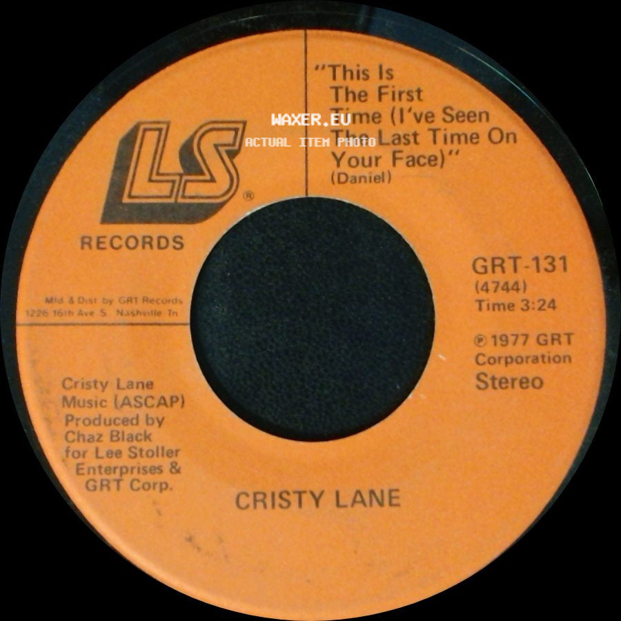 Cristy Lane - This Is The First Time (I've Seen The Last Time On Your Face) / Let Me Down Easy side A