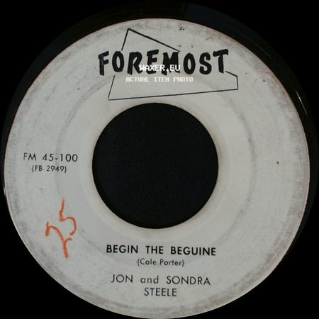 Jon And Sondra Steele - Begin The Beguine / My Happiness side A