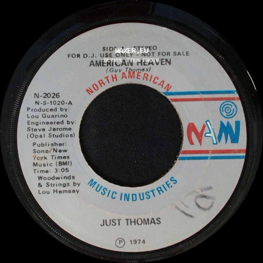 Just Thomas - American Heaven / American Heaven side A