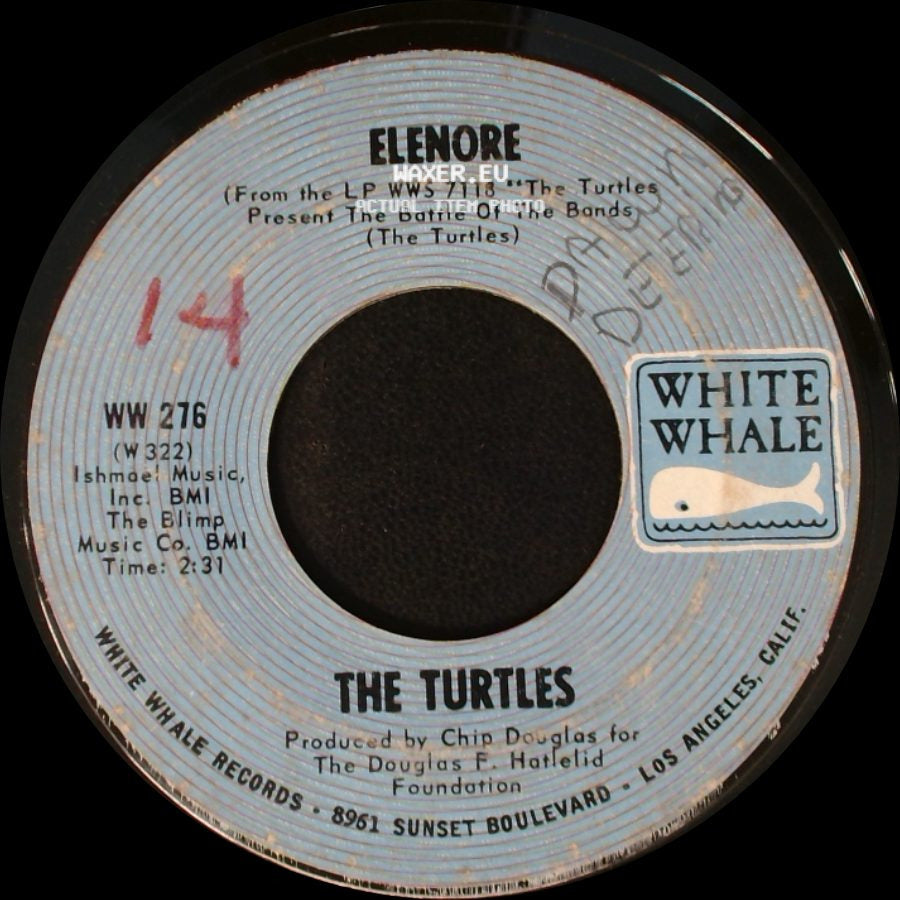 The Turtles - Surfer Dan / Elenore side B