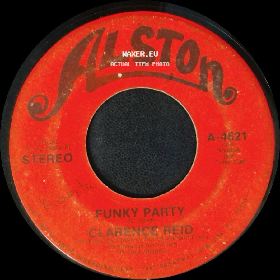 Clarence Reid - Winter Man / Funky Party side B