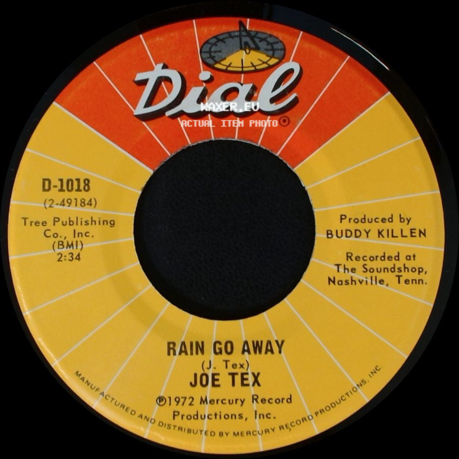 Joe Tex - Rain Go Away / Rain Go Away side A