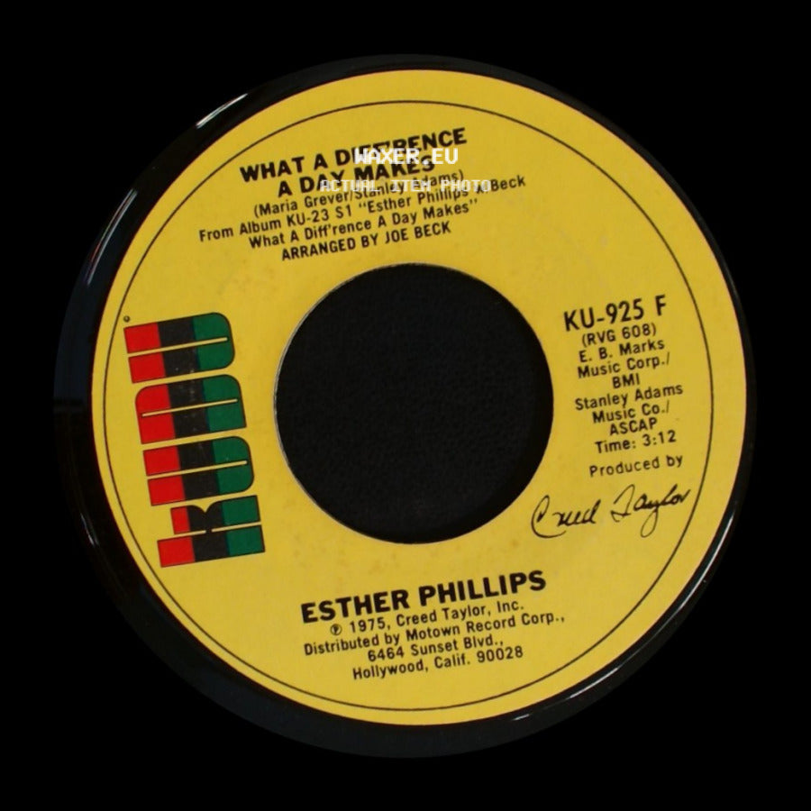 Esther Phillips - What A Difference A Day Makes / Turn Around, Look At Me side A