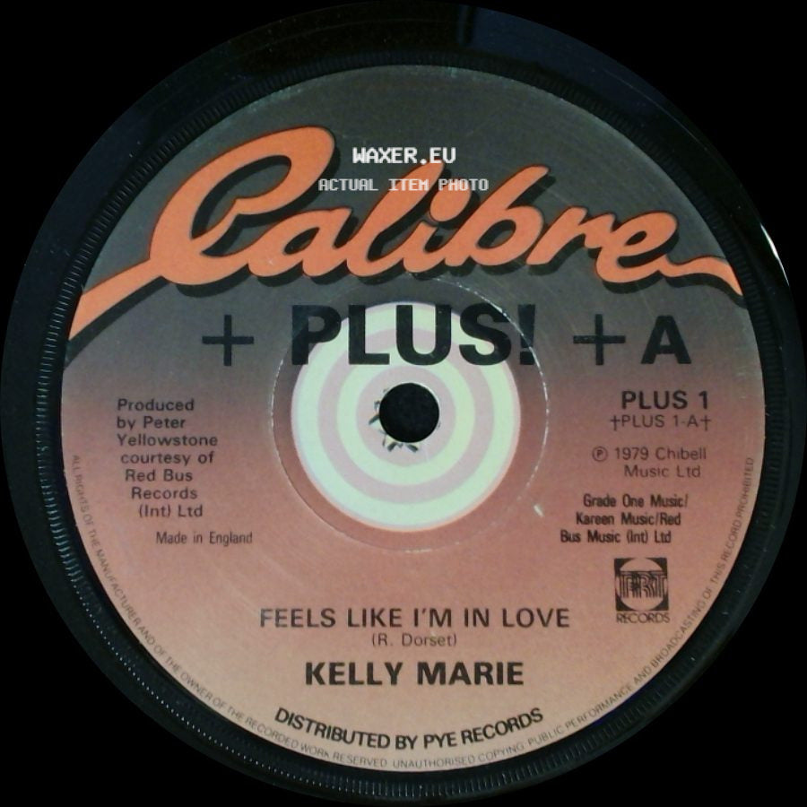 Kelly Marie - Feels Like I'm In Love / I Can't Get Enough side A