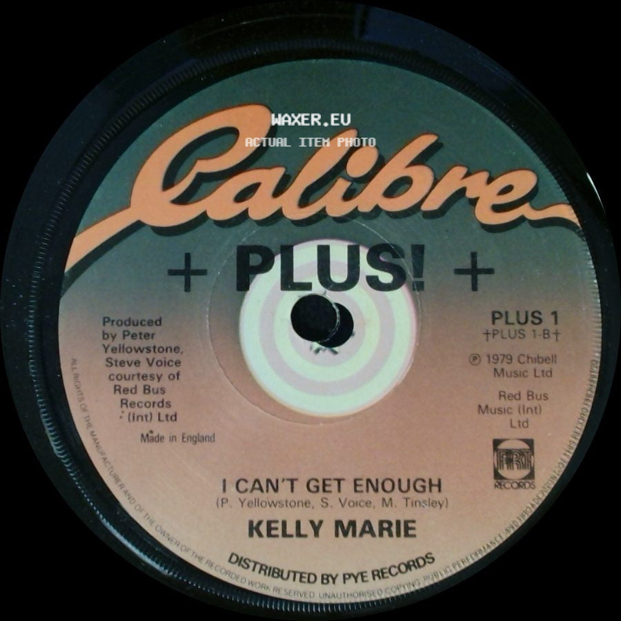 Kelly Marie - Feels Like I'm In Love / I Can't Get Enough side B