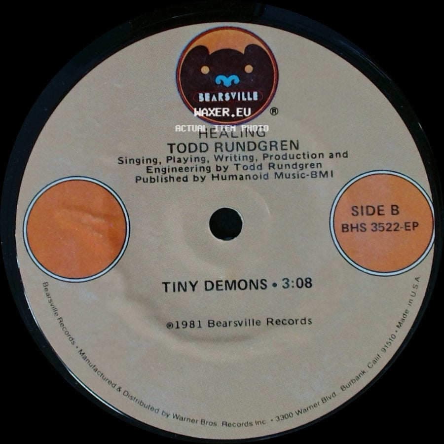 Todd Rundgren - Healing / Tiny Demons side B
