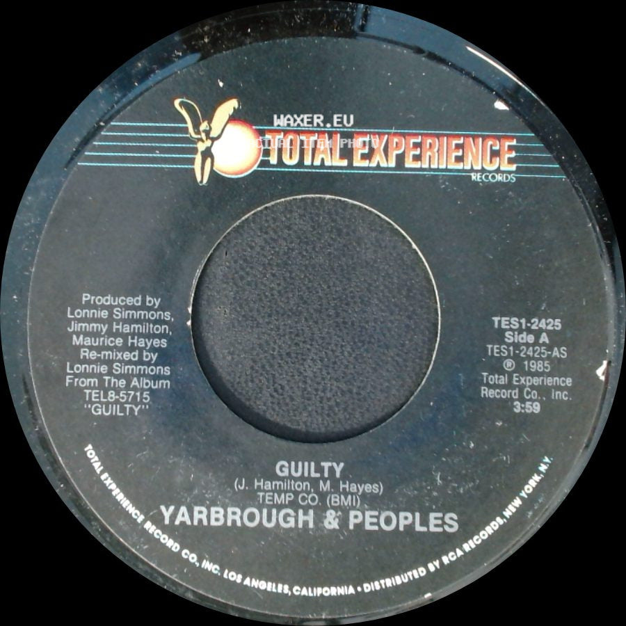 Yarbrough & Peoples - Guilty / Guilty (Instrumental) side A