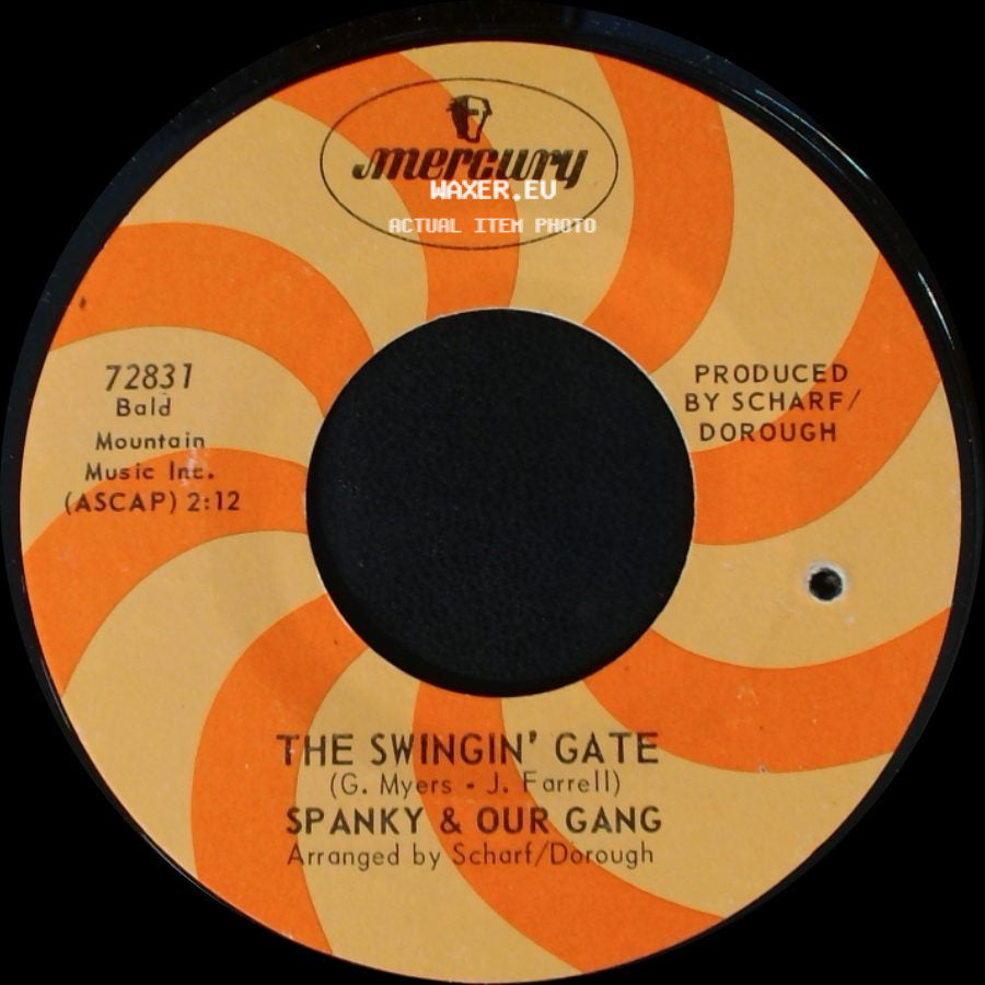 Spanky & Our Gang - Give A Damn / The Swingin' Gate side B
