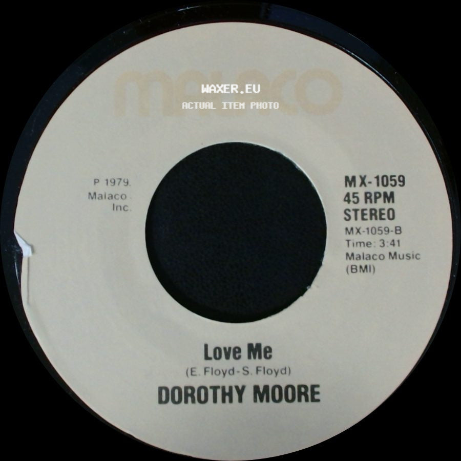 Dorothy Moore - Love Me / Once Or Twice side A