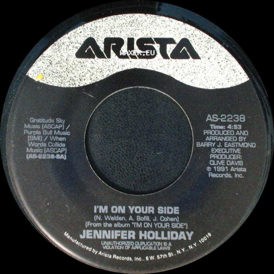 Jennifer Holliday - I'm On Your Side / More 'n' More side A