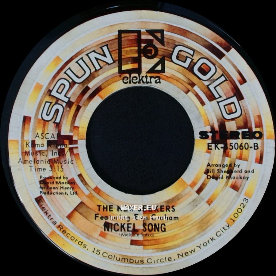 The New Seekers / The New Seekers Featuring Eve Graham - I'd Like To Teach The World To Sing (In Perfect Harmony) / Nickel Song side B