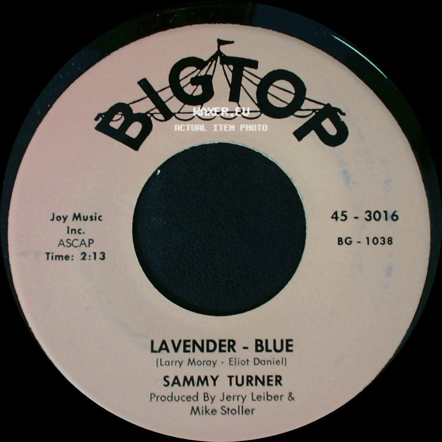 Sammy Turner - Wrapped Up In A Dream / Lavender - Blue side B