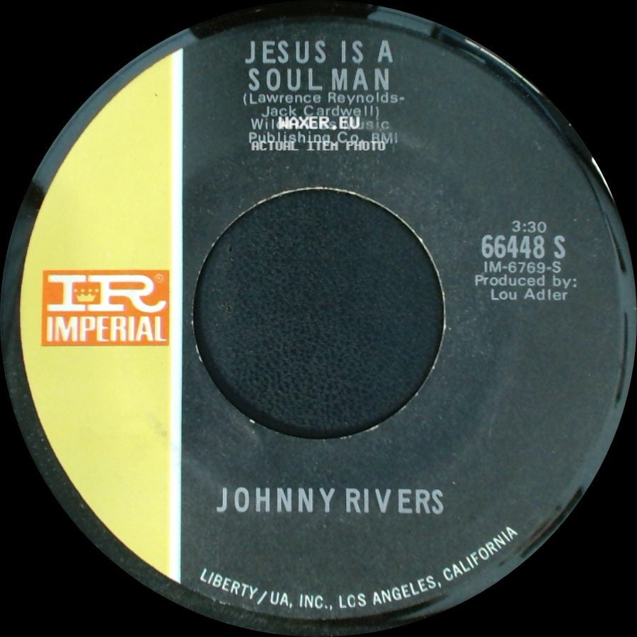 Johnny Rivers - Into The Mystic / Jesus Is A Soul Man side B