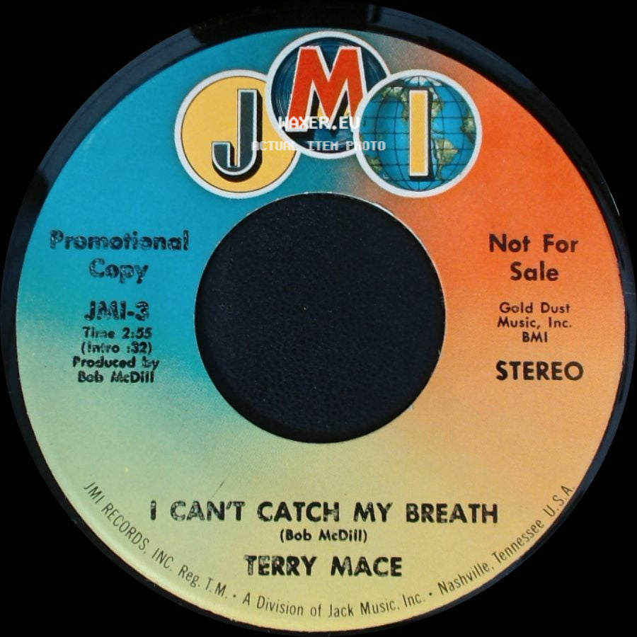 Terry Mace - I Can't Catch My Breath / I Can't Catch My Breath side B