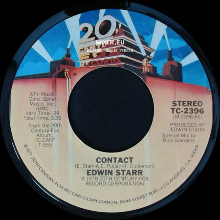 Edwin Starr - Don't Waste Your Time / Contact side B