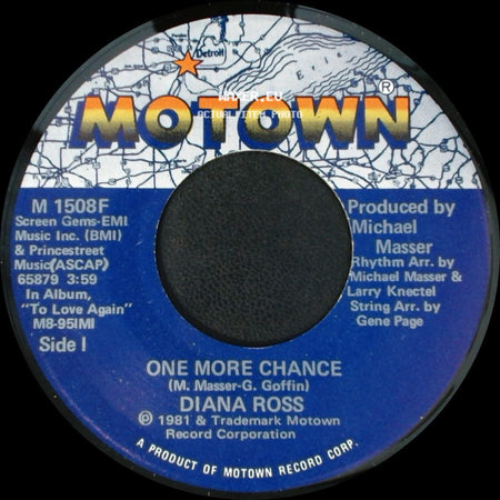 Diana Ross - One More Chance / After You side A
