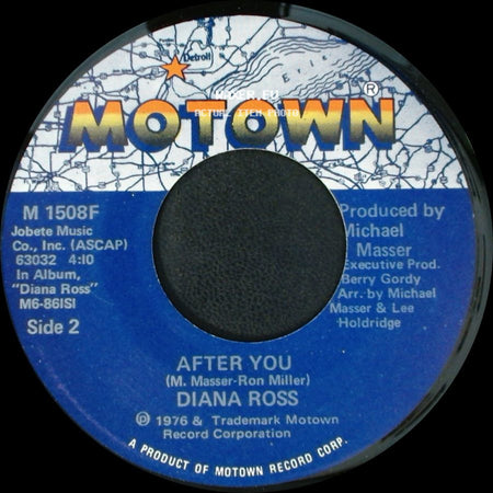 Diana Ross - One More Chance / After You side B