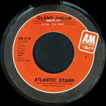 Atlantic Starr - Island Dream / Freak-A-Ristic side A