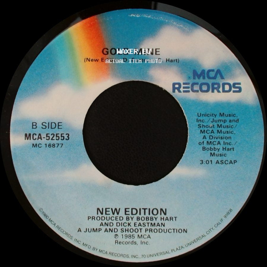 New Edition - Lost In Love / Gold Mine side B
