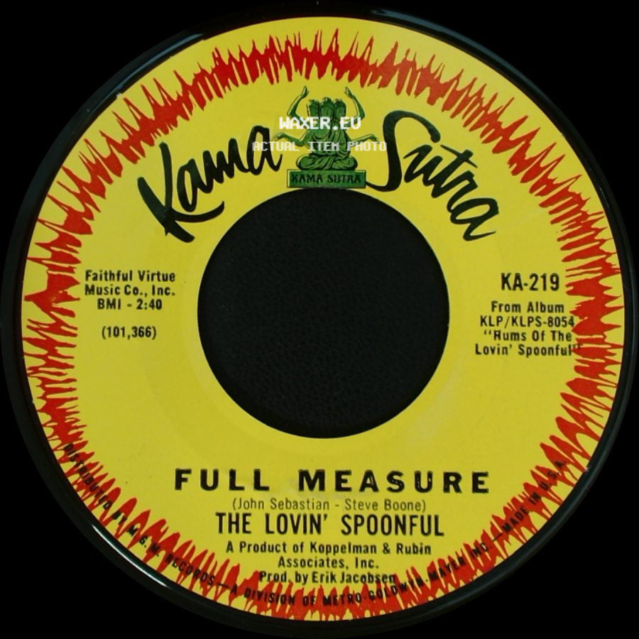 The Lovin' Spoonful - Full Measure / Nashville Cats side A