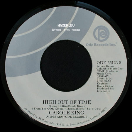 Carole King - I'd Like To Know You Better / High Out Of Time side B