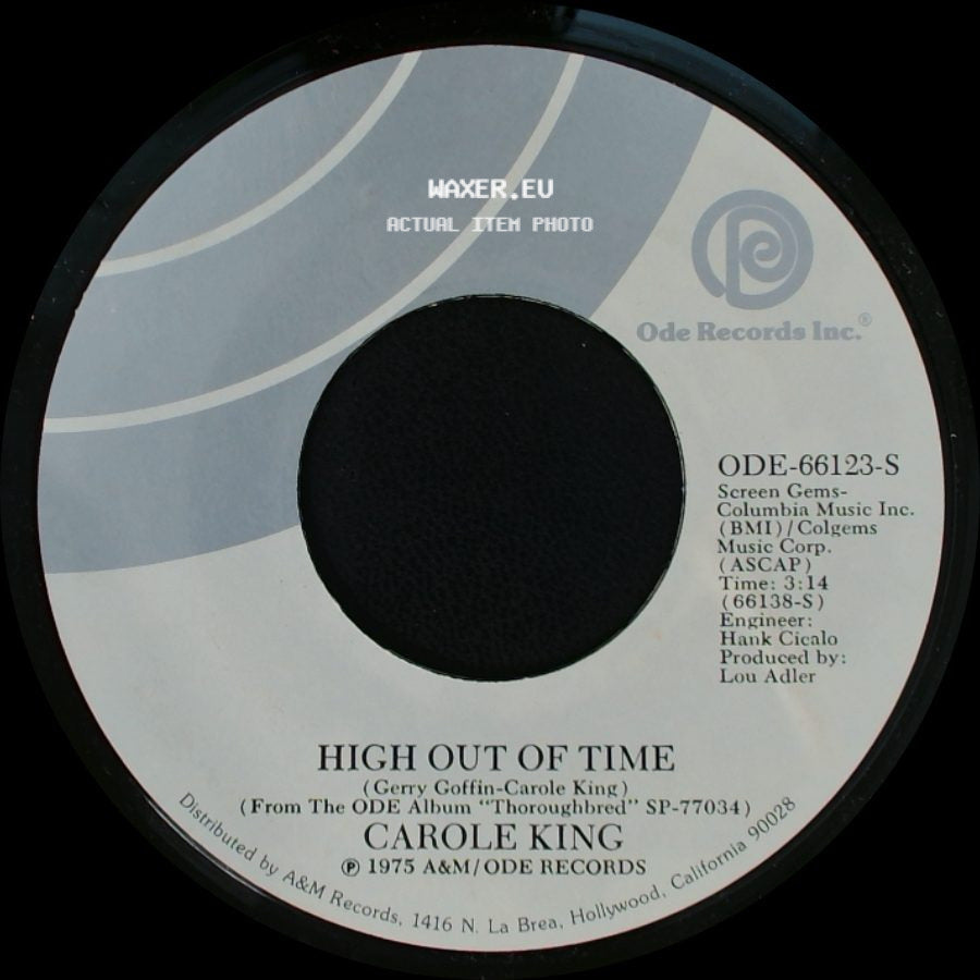 Carole King - I'd Like To Know You Better / High Out Of Time side B