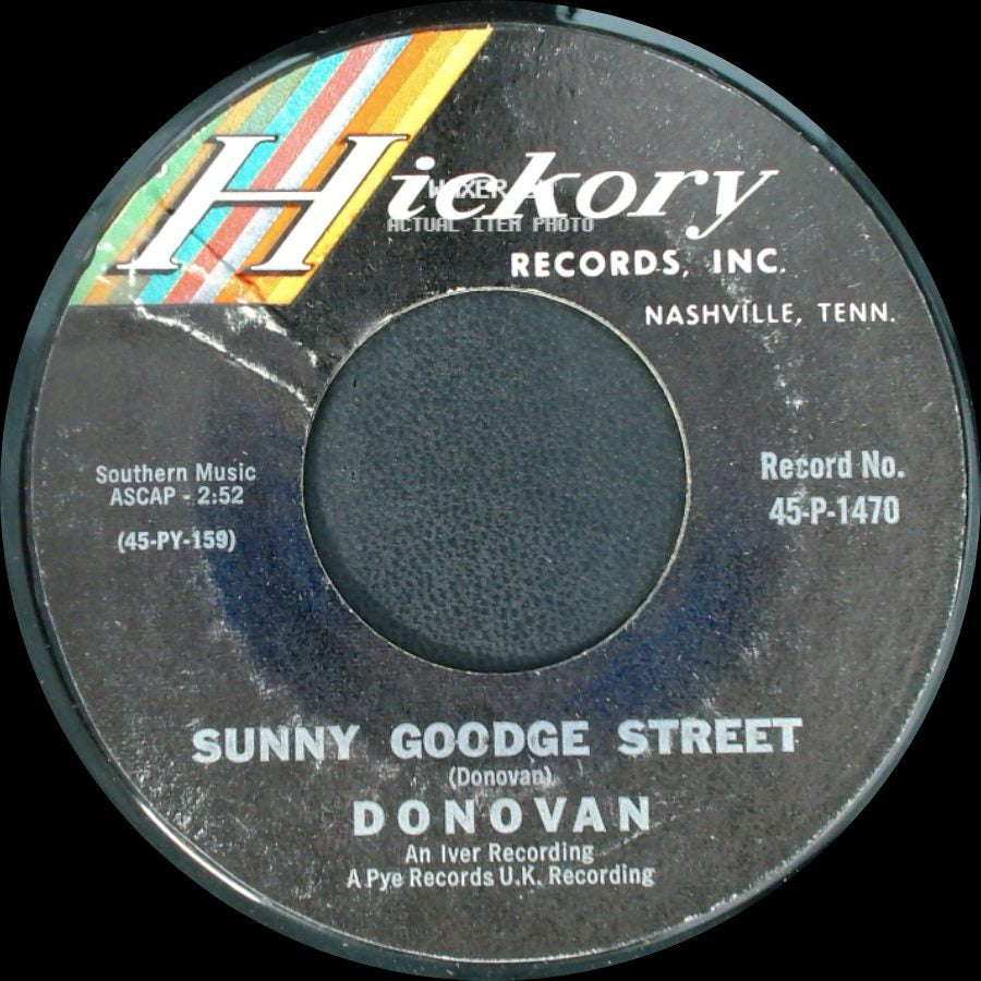 Donovan - Sunny Goodge Street / Summer Day Reflection Song side A
