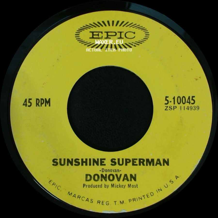 Donovan - The Trip / Sunshine Superman side B