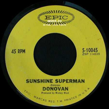 Donovan - The Trip / Sunshine Superman side B