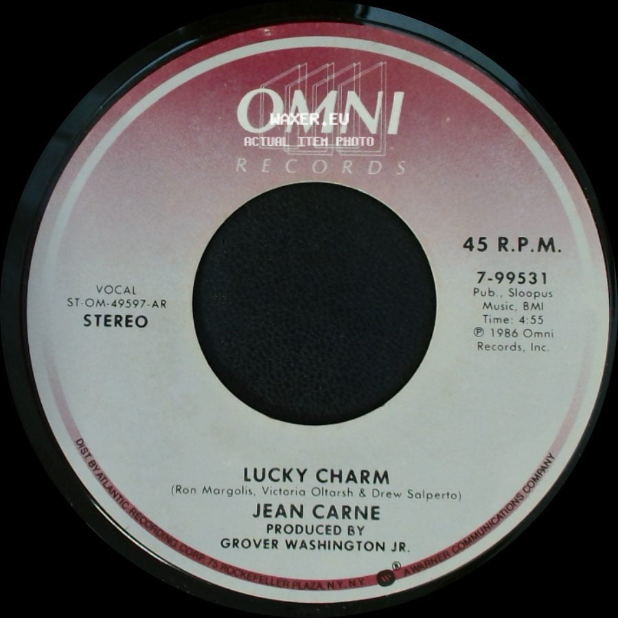 Jean Carne - Lucky Charm / Closer Than Close side A