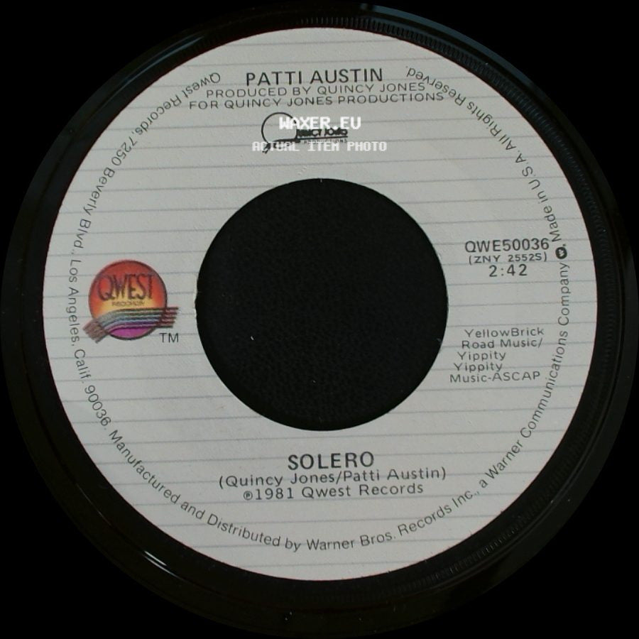 Patti Austin - Baby, Come To Me / Solero side B