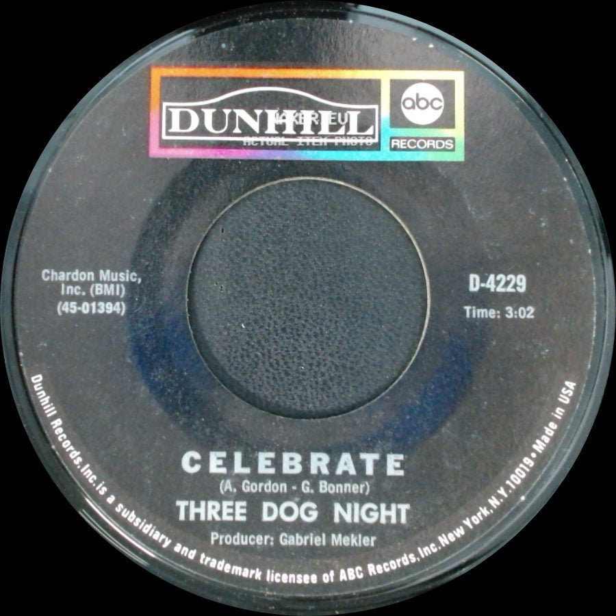 Three Dog Night - Celebrate / Feeling Alright side A