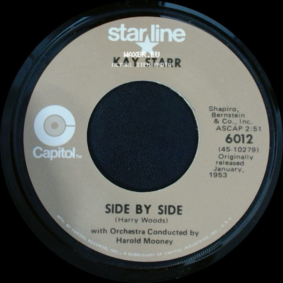 Kay Starr - Side By Side / Wheel Of Fortune side A