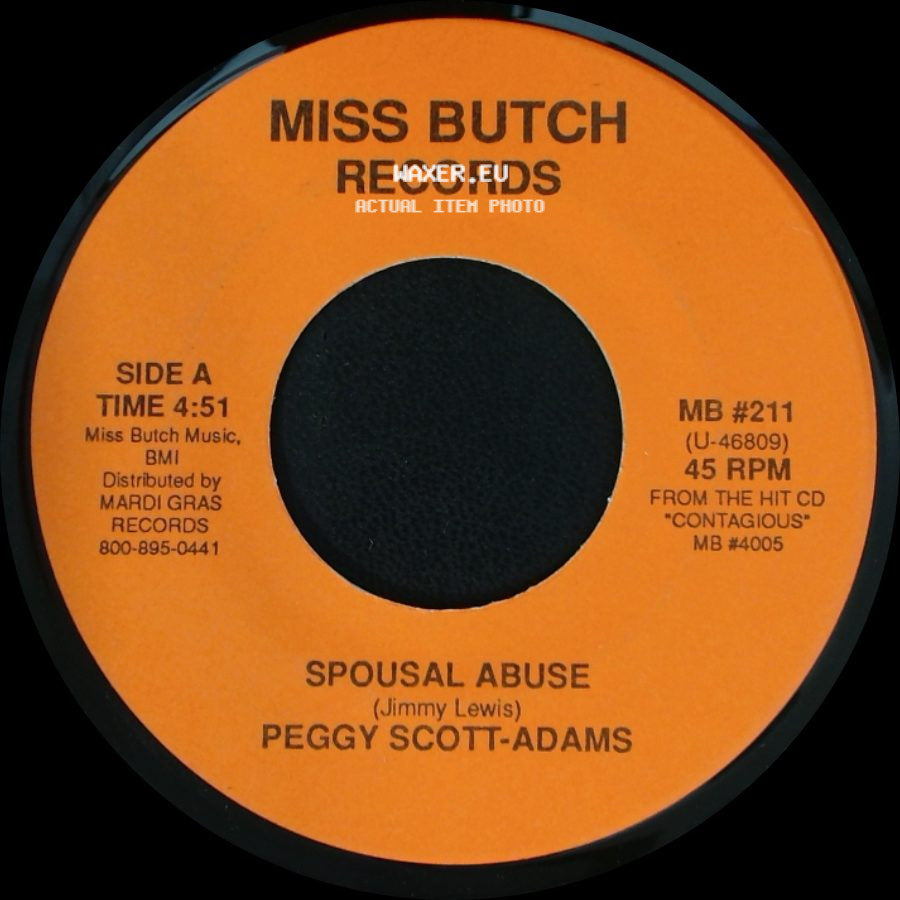 Peggy Scott-Adams - Spousal Abuse / Pam side A