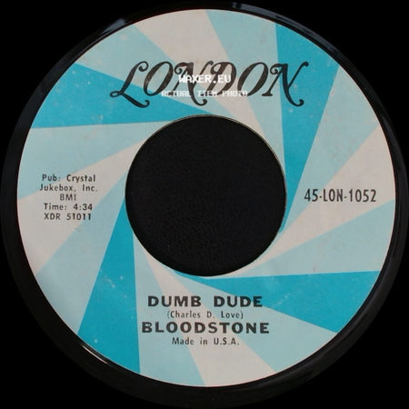 Bloodstone - Outside Woman / Dumb Dude side B
